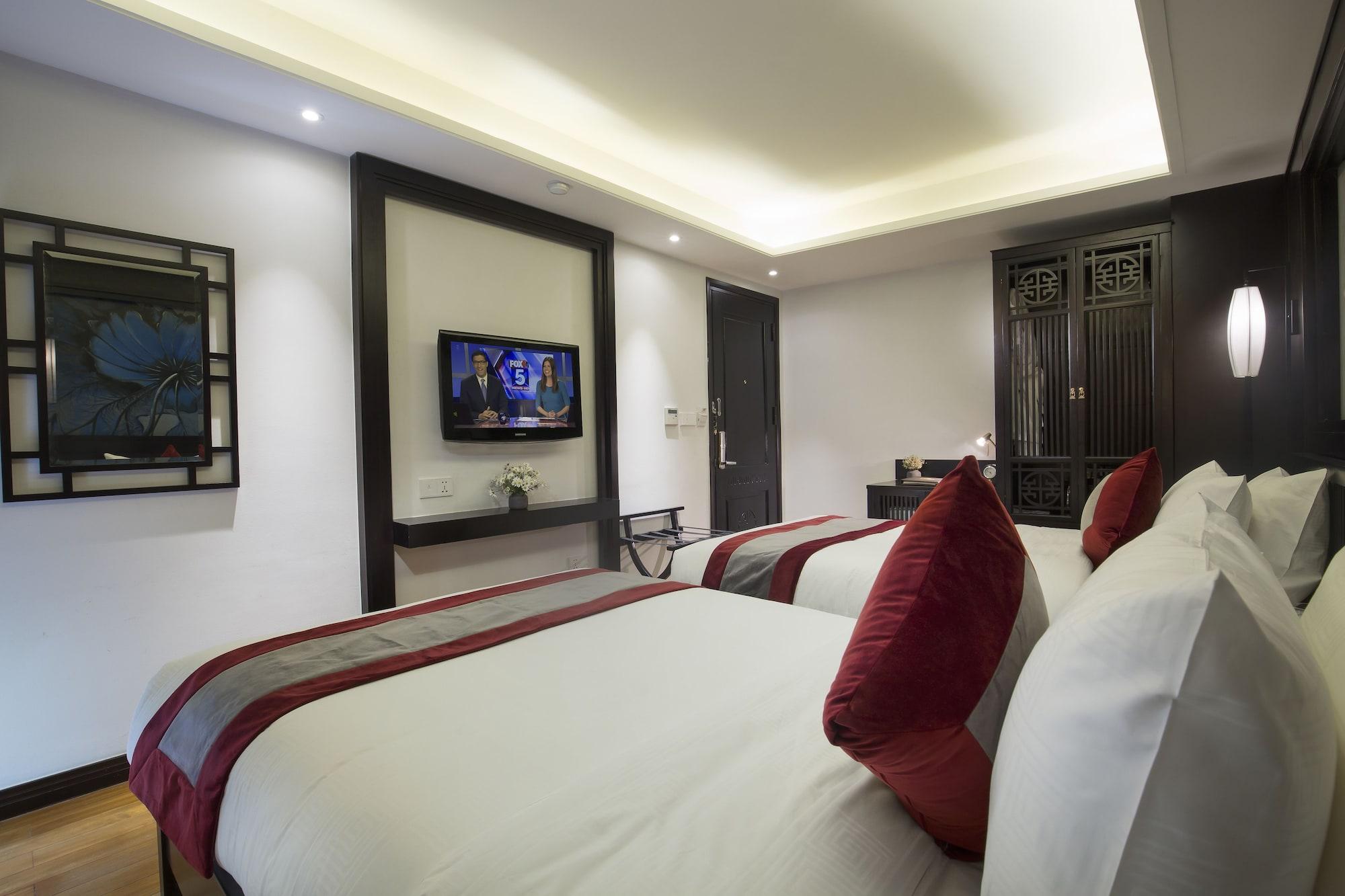 Golden Lotus Boutique Hotel Hanoi Bagian luar foto