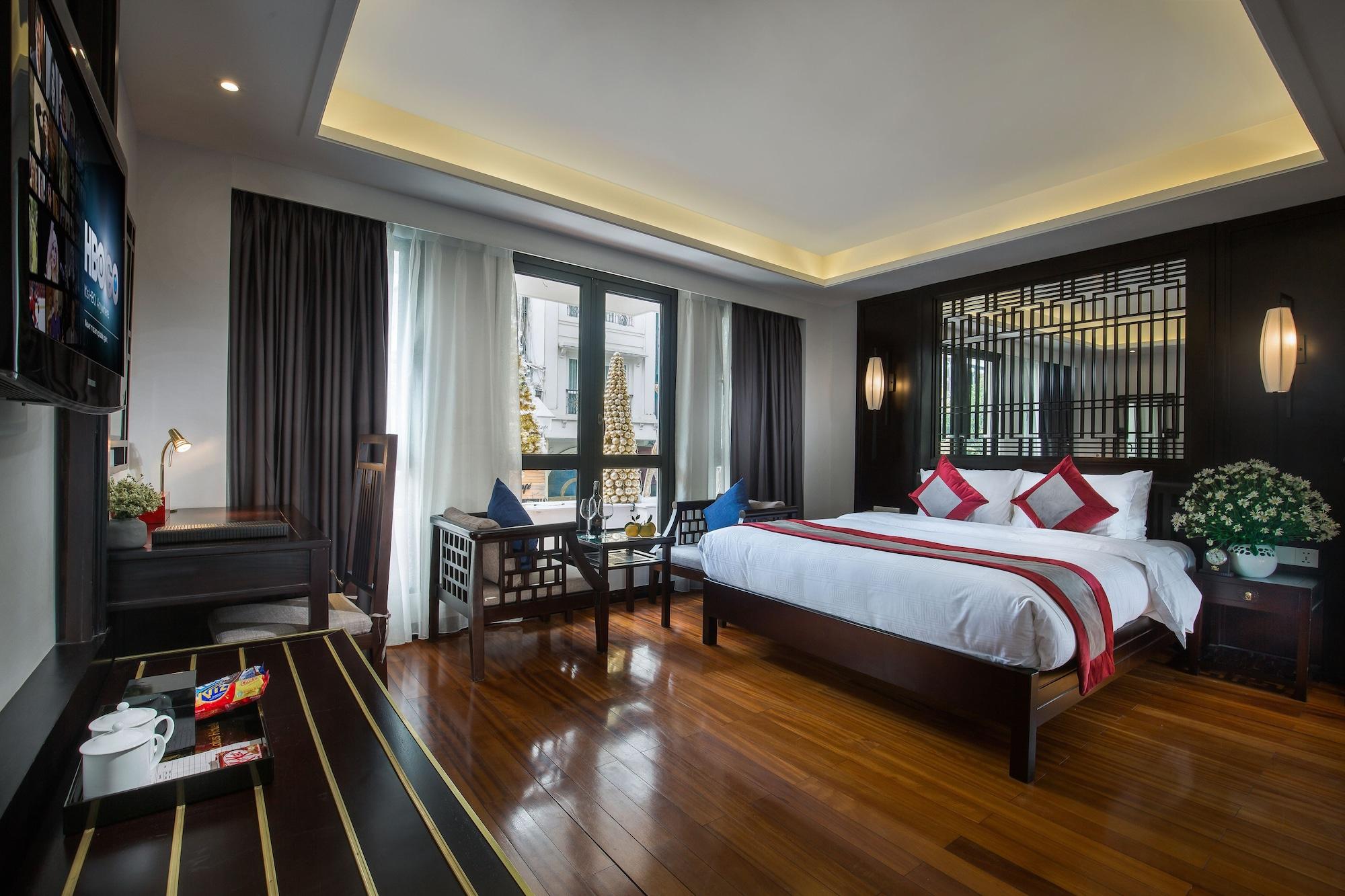 Golden Lotus Boutique Hotel Hanoi Bagian luar foto