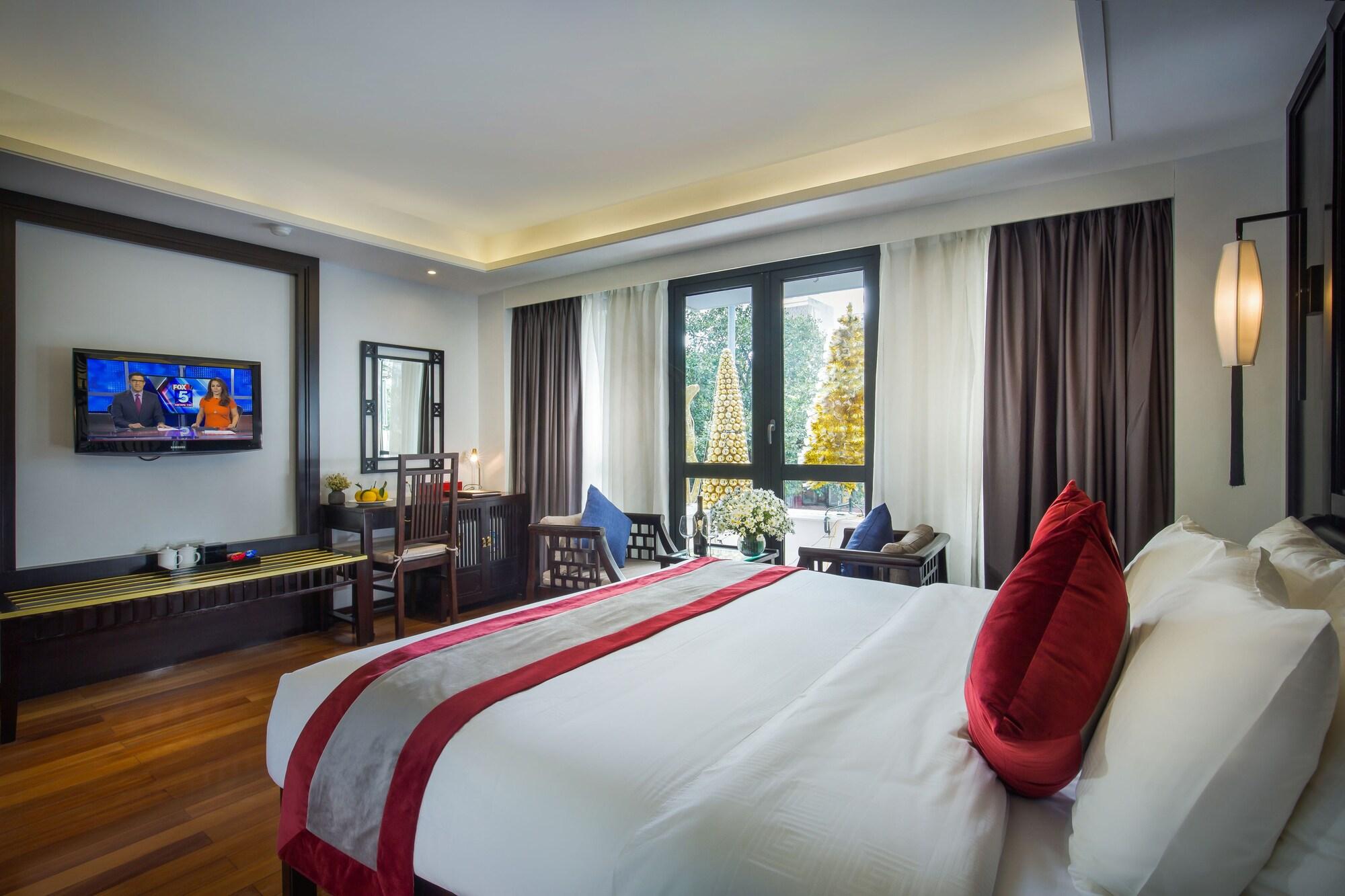 Golden Lotus Boutique Hotel Hanoi Bagian luar foto