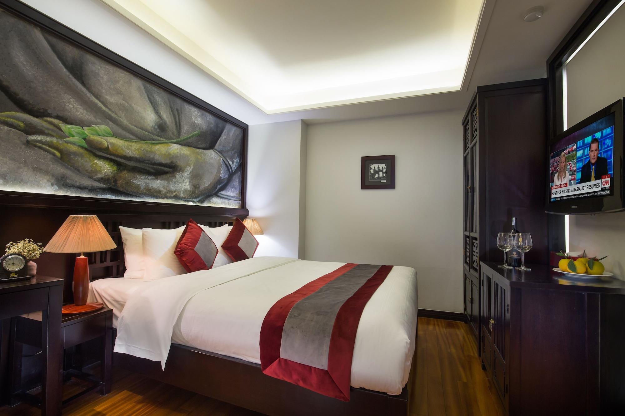 Golden Lotus Boutique Hotel Hanoi Bagian luar foto