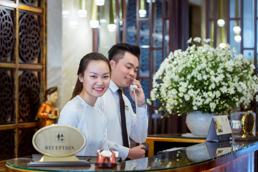 Golden Lotus Boutique Hotel Hanoi Bagian luar foto