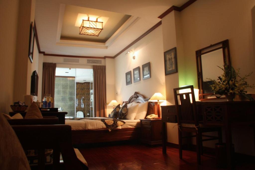 Golden Lotus Boutique Hotel Hanoi Bagian luar foto